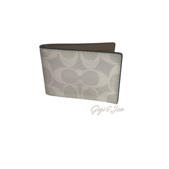 Coach Signature ID window Card Holder New small card holder - Picture 1 of 6